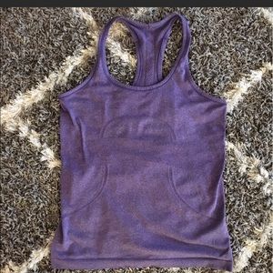 Lululemon swiftly tech racerback tank in purple